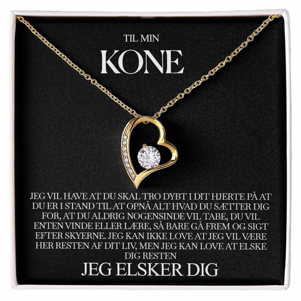 Til min Kone - Glem aldrig, at jeg elsker dig